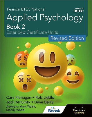 Book cover for Pearson BTEC National Applied Psychology: Book 2 Revised Edition