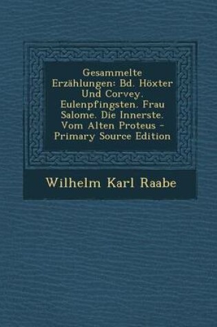 Cover of Gesammelte Erzahlungen