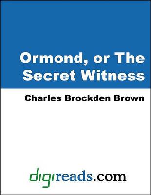 Book cover for Ormond, or the Secret Witness