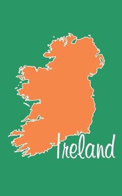 Book cover for Ireland - National Colors 101 - Lined Notebook with Margins - 5X8