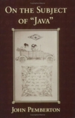 Book cover for On the Subject of "Java"