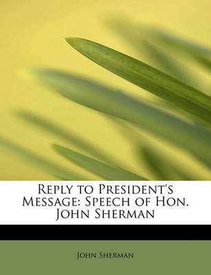 Book cover for Reply to President's Message