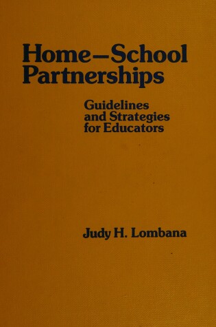 Cover of Home/School Partnerships