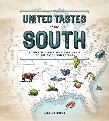 Book cover for United Tastes of the South (Southern Living)