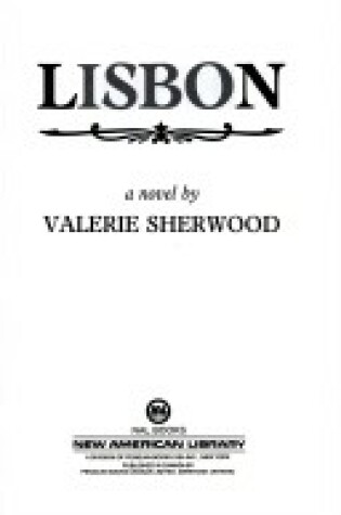 Cover of Sherwood Valerie : Lisbon (Hbk)