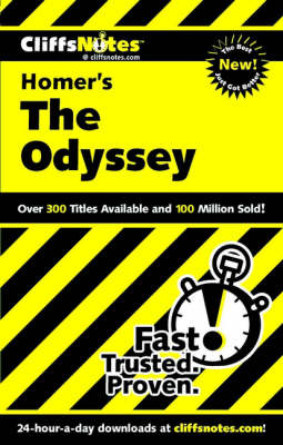 Book cover for CliffsNotes on Homer's Odyssey