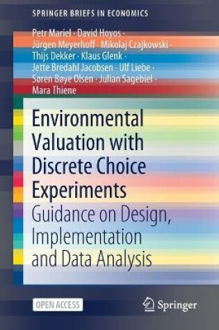 Cover of Environmental Valuation with Discrete Choice Experiments