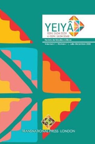 Cover of Yeiya - Volumen 1, Numero 1, Julio-Diciembre 2020