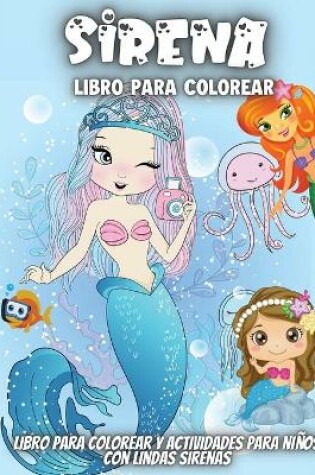 Cover of Sirena Libro Para Colorear