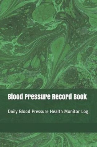 Cover of Blood Pressure Record Book