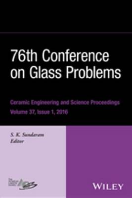 Book cover for 76th Conference on Glass Problems, Version A