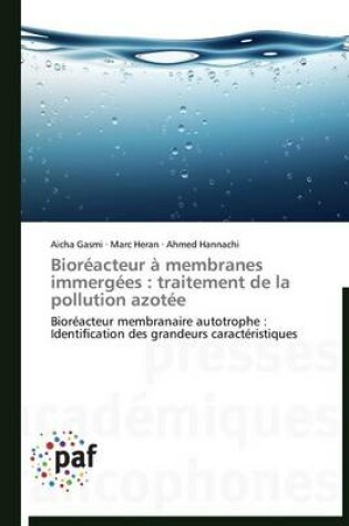 Cover of Bioreacteur A Membranes Immergees