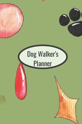 Book cover for Dog Walker's Planner