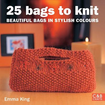 Book cover for 25 Bags to Knit