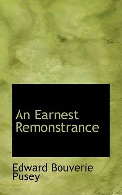 Book cover for An Earnest Remonstrance