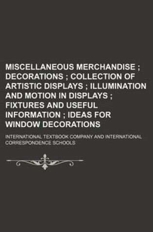 Cover of Miscellaneous Merchandise