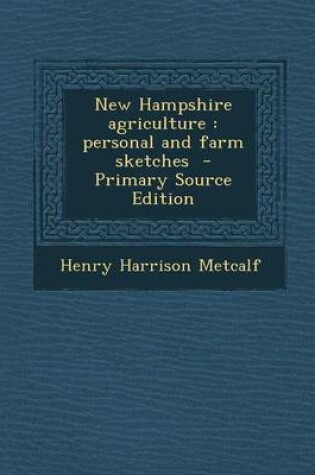 Cover of New Hampshire Agriculture