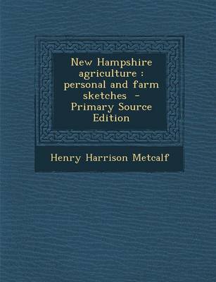 Book cover for New Hampshire Agriculture