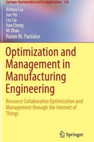 Cover of Optimization and Management in Manufacturing Engineering