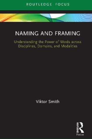 Cover of Naming and Framing