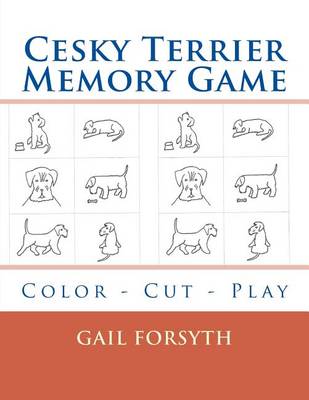 Book cover for Cesky Terrier Memory Game