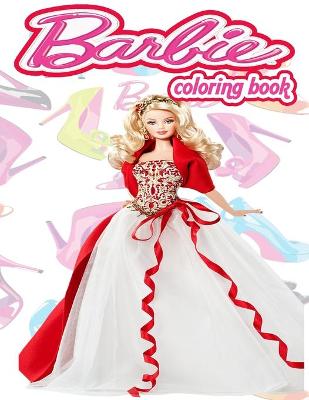 Book cover for Barbie coloring book