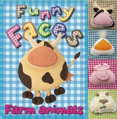 Book cover for Funny Faces Farm Animals