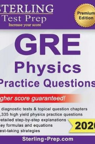 Cover of Sterling Test Prep Physics GRE Practice Questions