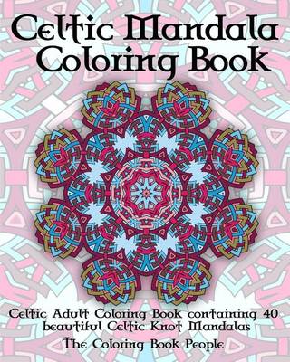 Book cover for Celtic Mandala Coloring Book