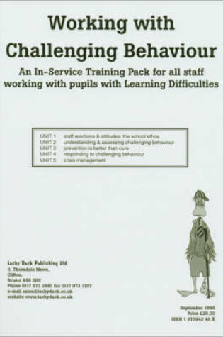 Cover of Working with Challenging Behaviour