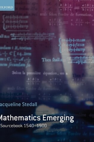 Cover of Mathematics Emerging