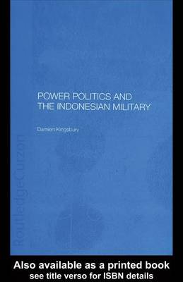 Book cover for Power Politics and the Indonesian Military