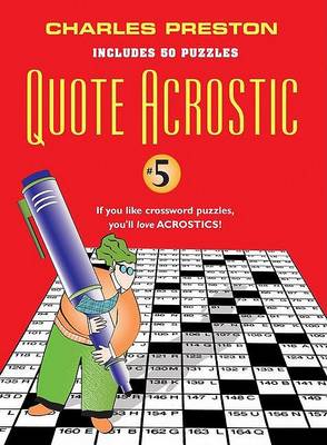 Book cover for Quote Acrostic