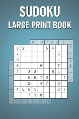 Cover of Sudoku Large Print Book