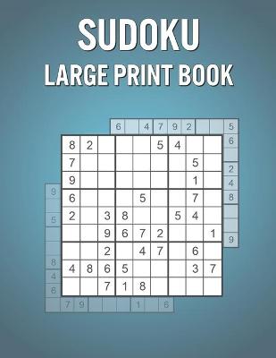 Book cover for Sudoku Large Print Book