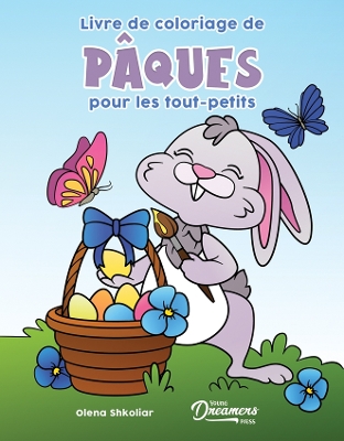 Cover of Livre de coloriage de Pâques pour les tout-petits