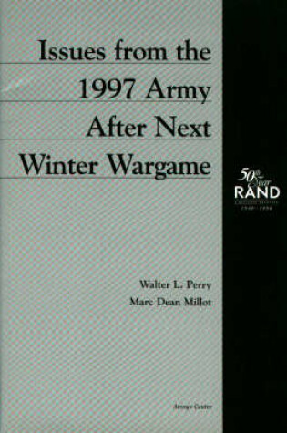 Cover of Issues from the 1997 Army After Next Winter Wargame