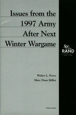 Book cover for Issues from the 1997 Army After Next Winter Wargame