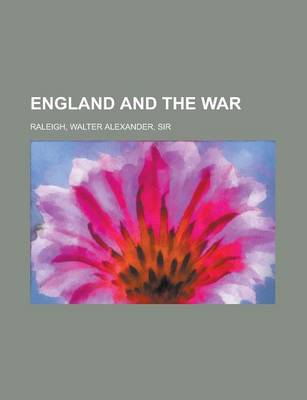 Book cover for England and the War