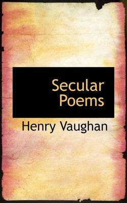 Book cover for Secular Poems