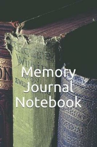 Cover of Memory Journal Notebook
