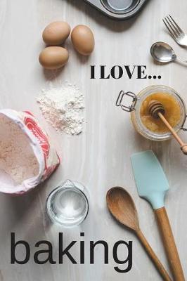 Book cover for I Love Baking