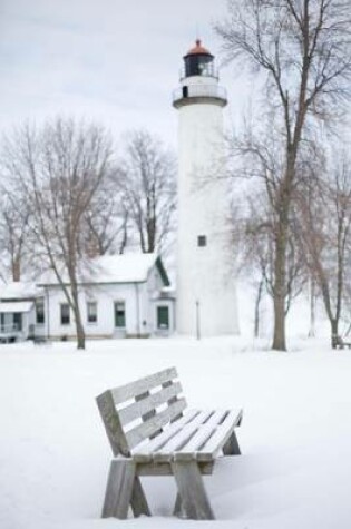 Cover of Lake Michigan Lighthouse in the Snow