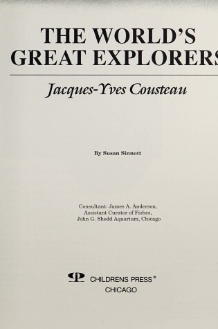 Cover of Jacques-Yves Cousteau