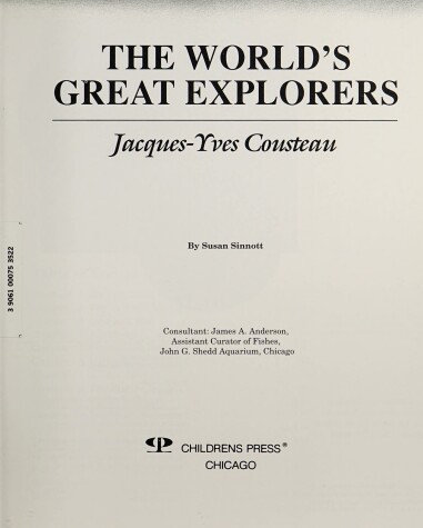 Cover of Jacques-Yves Cousteau