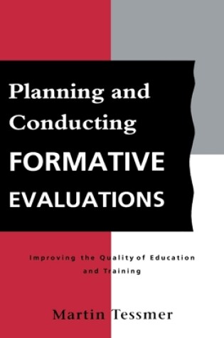 Cover of Planning and Conducting Formative Evaluations