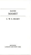 Cover of David Mamet