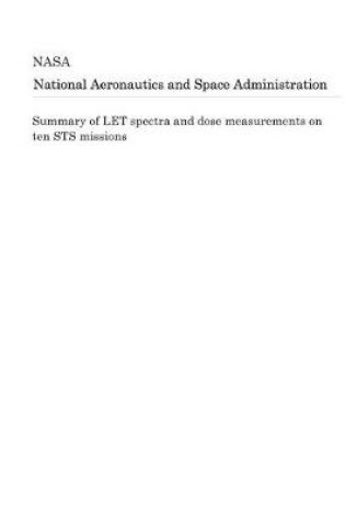 Cover of Summary of Let Spectra and Dose Measurements on Ten Sts Missions