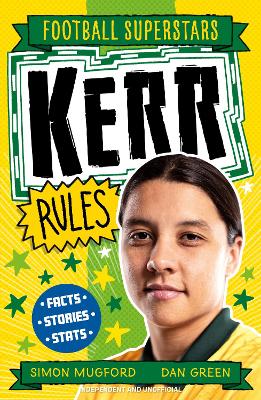 Book cover for Football Superstars: Kerr Rules