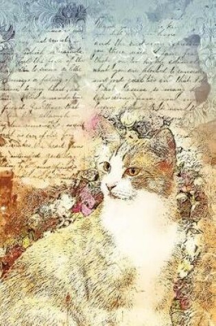 Cover of Cat Vintage Paper Collage Journal 1